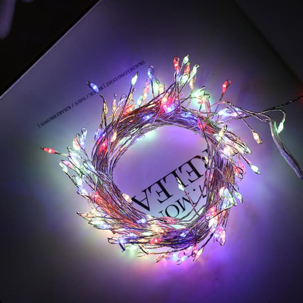 LED farveskiftende juletræslys