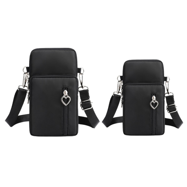 2 stk telefonveske lommebok crossbody veske lett lommer Sp