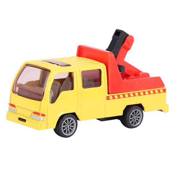6 kpl 1/60 seosmetalliautolelu Simuloitu ajoneuvomalli Lapsille Vetoautolelu (C-tyyli)