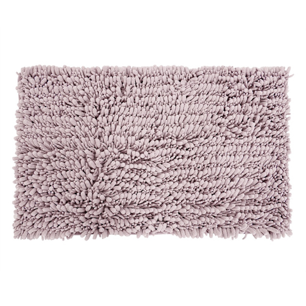 Chenille Anti-slip Vandabsorberende Skridsikker Måtte Badeværelse Stue (Brun)