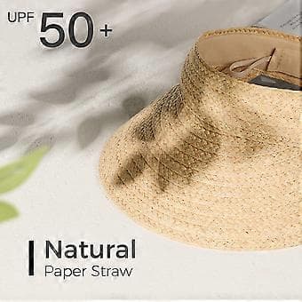 Dame Solhat Foldbar Solhat Sommer Hestehale Strandhat