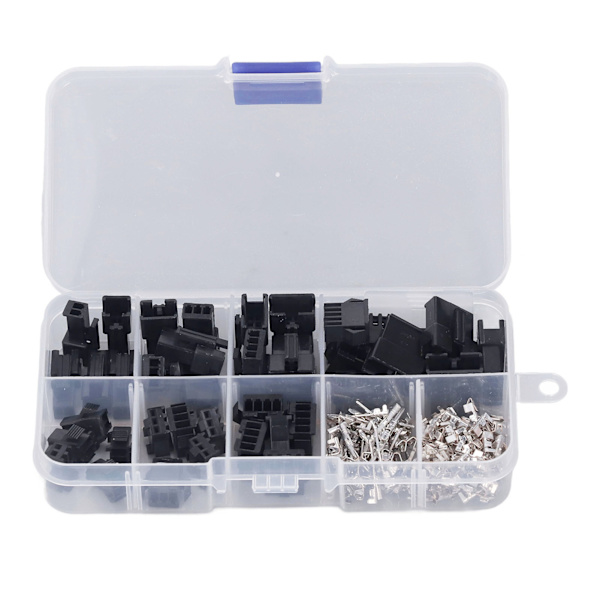 200 st Terminal Kabelpluggar SM 2.54mm Han/Hona Hus Stift Huvud Crimpanslutningar Sortimentssats