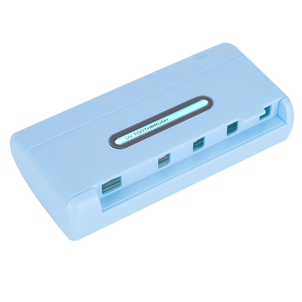 PlugIn-tyyppinen USB-seinäasennus UV-hammasharjanpidikepuhdistin (Sininen)