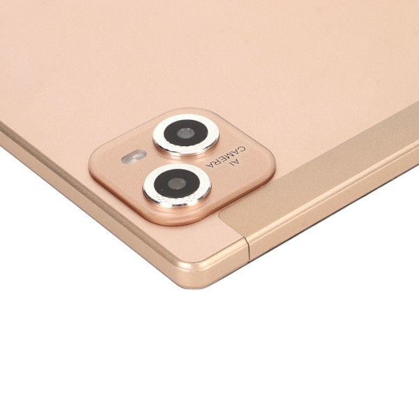 10,1 tums surfplatta för Android 10 6GB 128GB 8-kärnig CPU 5G WiFi-stöd 4G-nätverk 8MP fram 16MP bakre FHD-surfplatta EU-kontakt 100‑240V EU-kontakt Guld