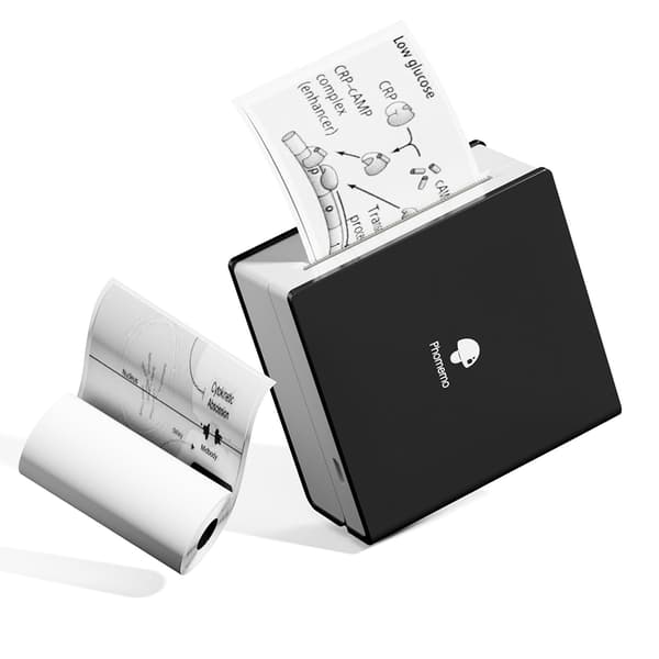 Bluetooth Mini Termisk Printer til Børn og Studerende, Kreativ Klistermærkeprint Studie Note Buddy Printer, Mobil Labelprinter Sjov Gaveidé til Hjemmet