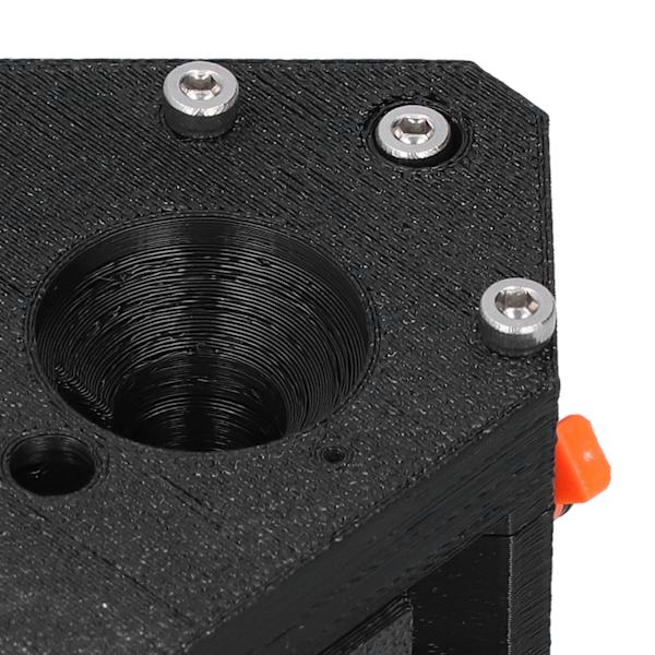 Dubbel Pulley Extruder DualDrive Växlar PLA Svart 3D-skrivartillbehör för Prusa mini V2