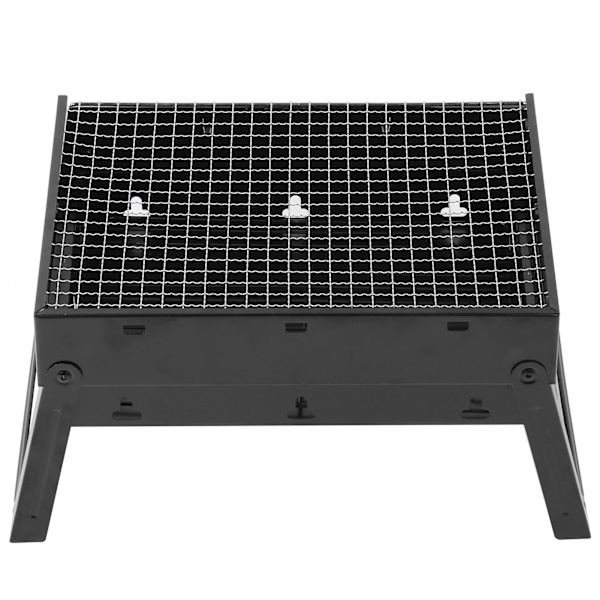 Bärbar Grillugn i Rostfritt Stål BBQ Grillset för Matlagning Camping Picknick Vandring