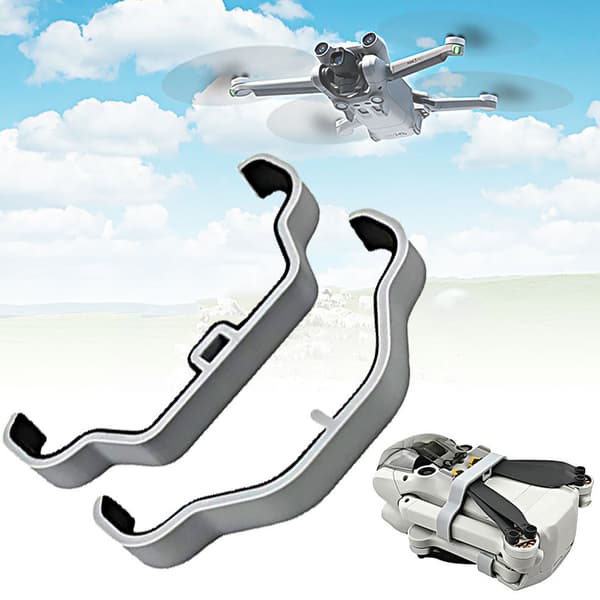 Drone Propelholder til DJI Mini-serien, Quick Release Bladbeskytter Stabilisator Fixator Rem med blødt materiale og kompakt design til Mini 4K