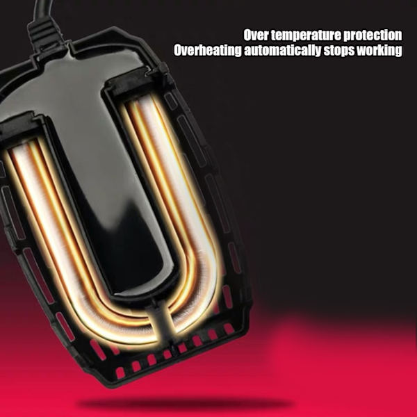 Mini Anti-eksplosjons Varmestav Skilpadde Lavt Vann Akvarium Automatisk Termostat EU 220V(100W )