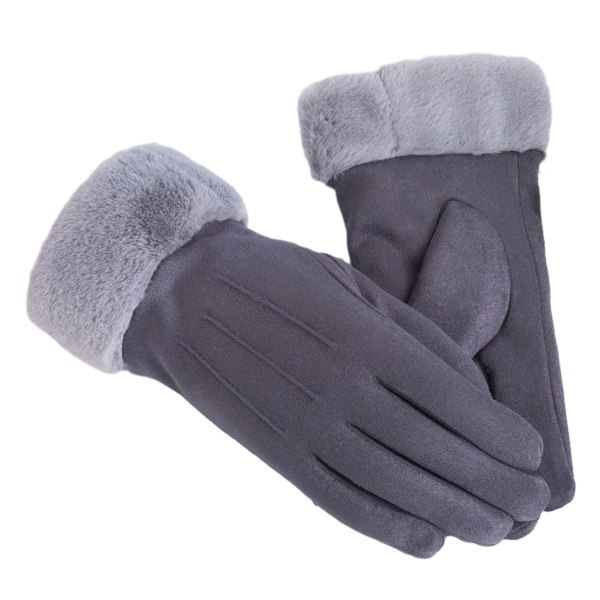 Dame vinter varme touch screen handsker Varm blød foring elastik