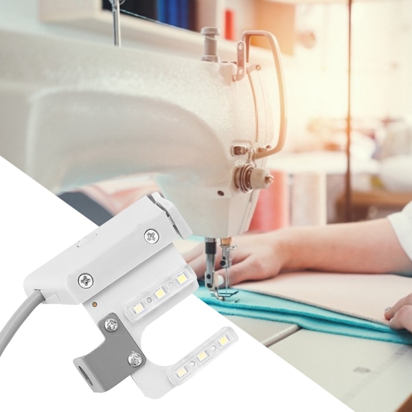 5V 1.2W LED Justerbar Energibesparande Hållbar Super Stark Symaskin Arbetsbordslampa