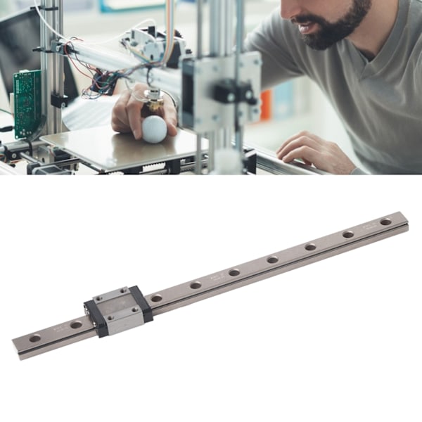 Linjär Skena Hög Precision Stabil Stadig Hållbar Liten Lätt Linjär Glidskena för CNC DIY Projekt 250mm