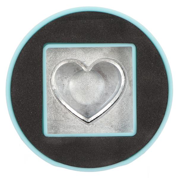 Hobby Hålslag Magnetisk Metall Papper Hålslag DIY Präglingshålslag för Pappershantverk Scrapbooking Kort Konst Hjärtform