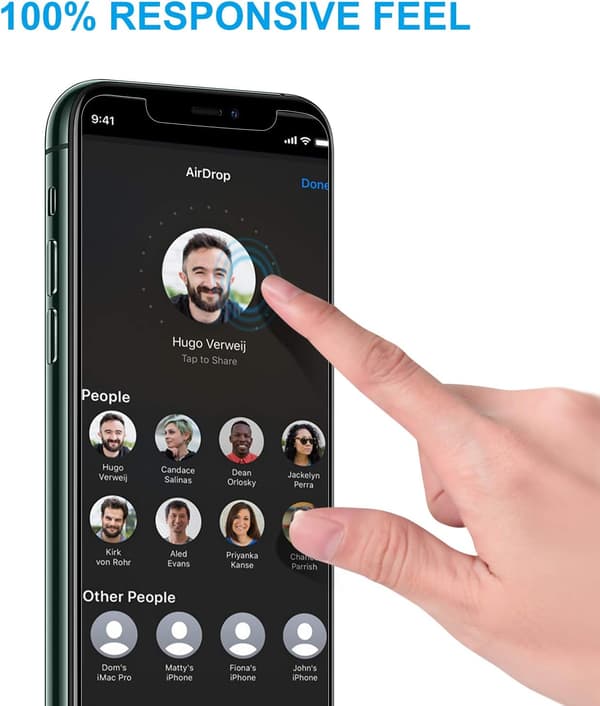 (3 kpl) Karkaistu lasikalvo Apple iPhone 12 Pro Max -näytönsuojalle
