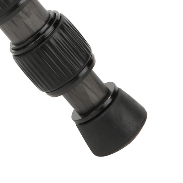 P285C Kolfiber Monopod SLR 5 Sektioner Kompakt Bärbar för Kamera Stativ Kulhuvud