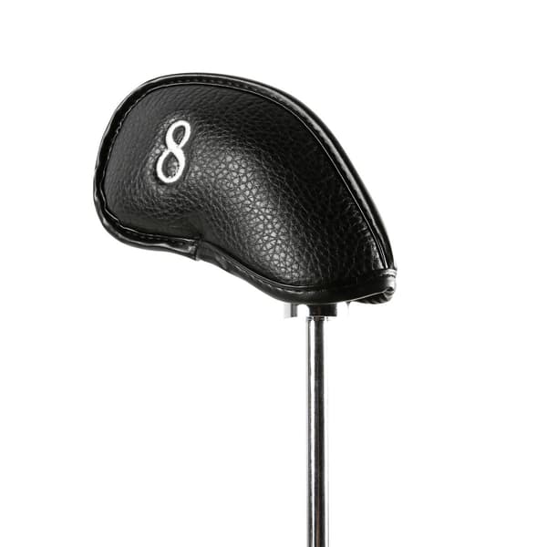 10 st/förpackning Nya PU Golf Järnskydd Set Golfklubbhuvudskydd Passar