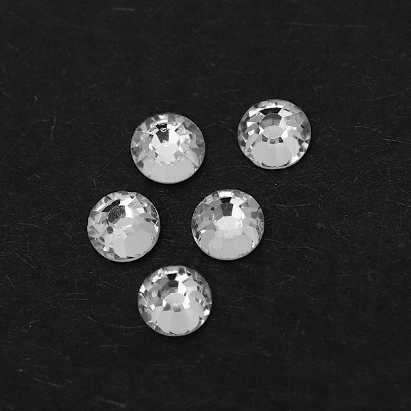 6 Ruter Fargerike Neglekunst Strass Steiner Flere Størrelser Negledekorasjon Strass Manikyr 02#