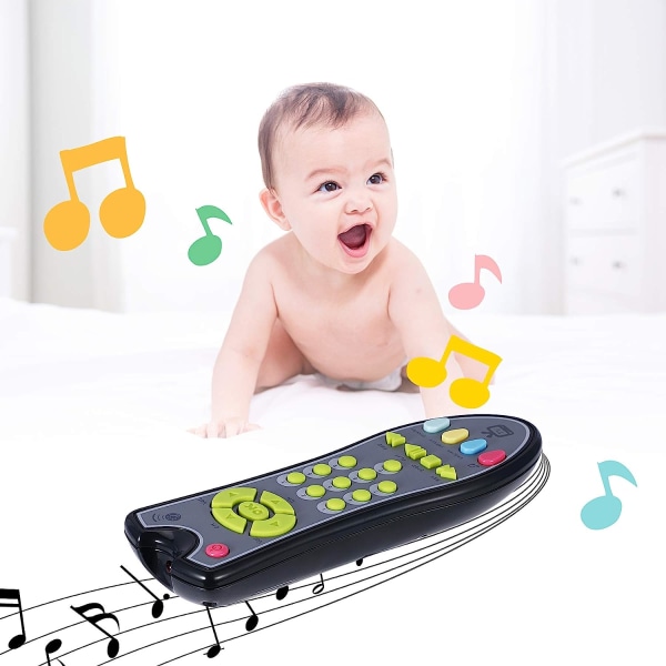 Censhaorme Babyspielzeug Musik TV-Fernbedienung Frühe