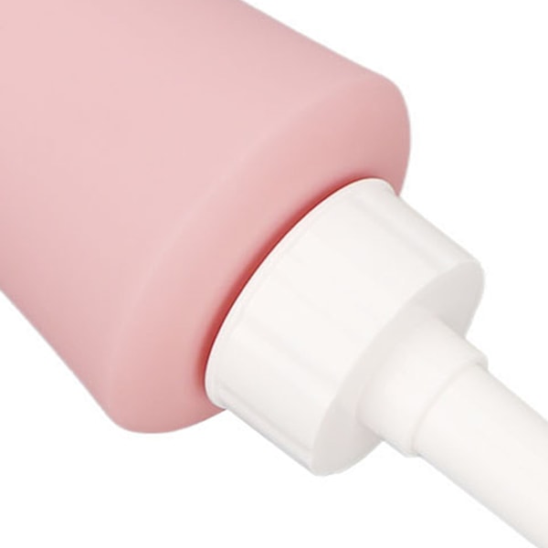 500ML Bidetflaska Bärbar Handhållen Multifunktionell Postpartumvård Bidet Rosa med Förvaringsväska för Resor Rakt Munstycke