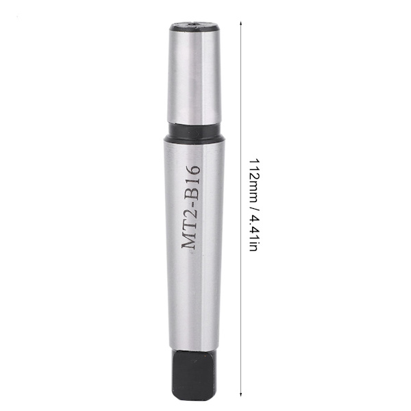 MT2-B16 Tang End Porakoneen Pihtiholkki Arbor Shank Morse Taper Työkalunpidike Liitin