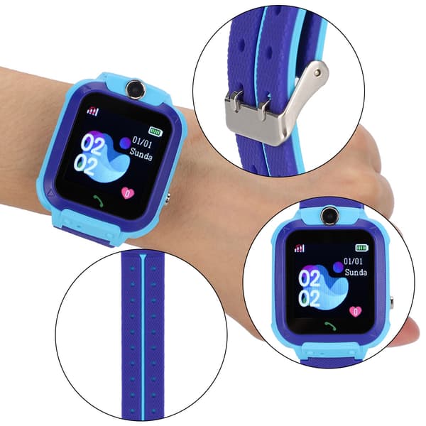 IP67 Vattentät Smartwatch HD Touch Screen Barn Intelligent Positioneringsklocka
