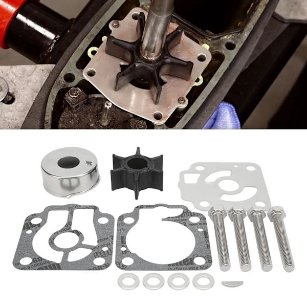 14 stk. Vandpumpe Impeller Reparationskit 3T5‑87322‑3 Udskiftning til Nissan Tohatsu 40/50 HK