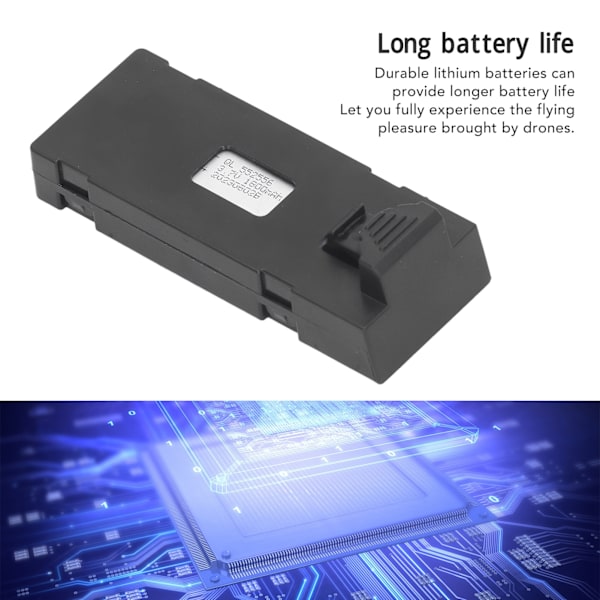 RC Drönare Litiumbatteri 1800mah 3.7V Överladdningsskydd Litiumbatteri för E100 E99