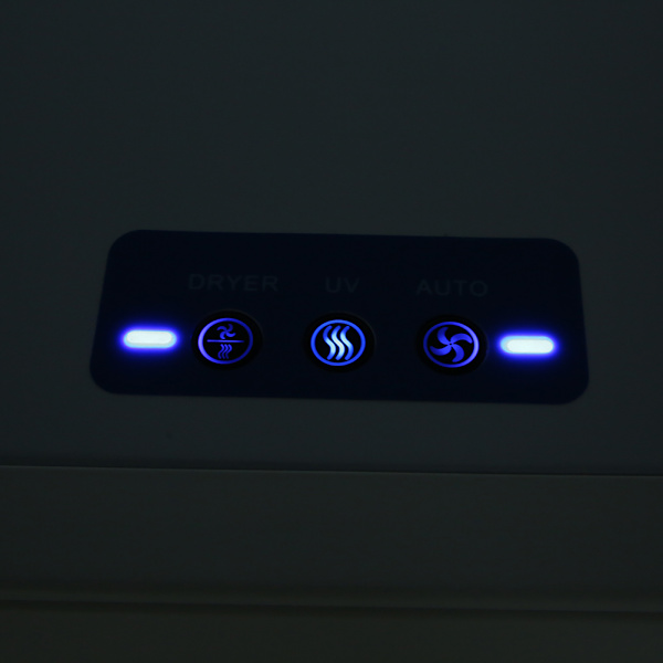 8L Multifunktionel UV Ozon Skab Håndklæde Undertøj Tørring Rengøring Ultraviolet Værktøj UK Stik 220V