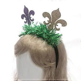 2023 Nyttårs Hodebånd Karneval Hårtilbehør Karneval Hodebånd Glitter Hodebånd Kvinner Jente Fest Hodeplagg