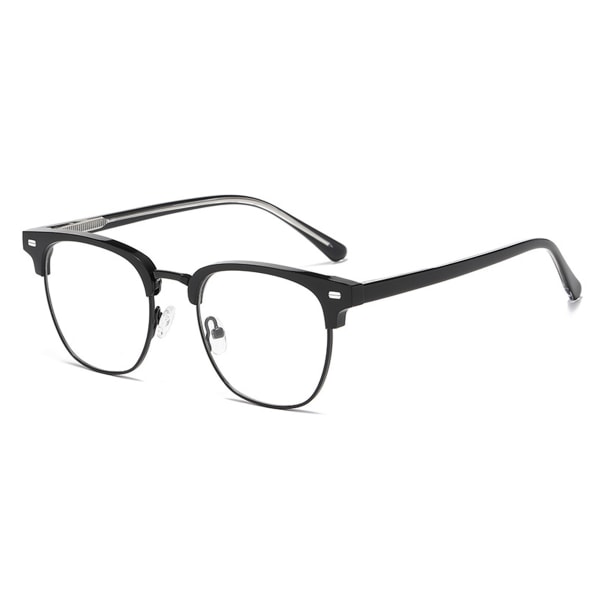 Blått ljus blockerande glasögon retro fyrkantiga glasögon anti-ultraviolett