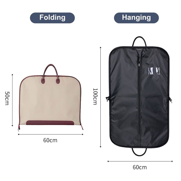 1 piece of clothing bag, anti-wrinkle and dust-proof tote bag,