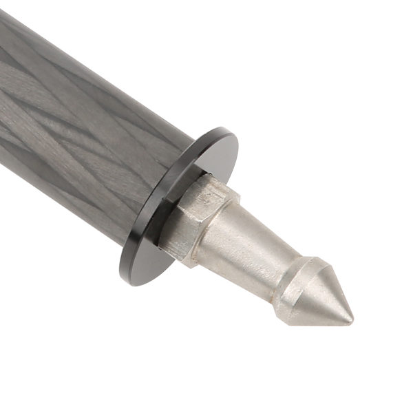 P285C Kolfiber Monopod SLR 5 Sektioner Kompakt Bärbar för Kamera Stativ Kulhuvud