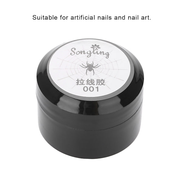 5ml Wire Drawing Neglelakk for UV-neglekunst, Lim for Manikyr