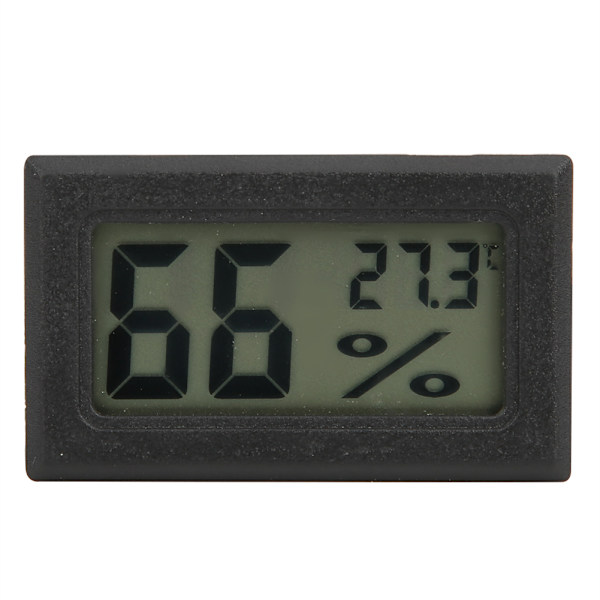 Högprecisions Hushållsfuktighetsmätare Elektronisk Digital Display Mini med Temperatur