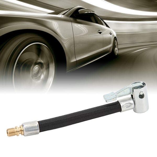 5 stk 10 cm Dekk-inflator-slange Rask inflasjon Lekkasjefri luftpumpe-slange-adapter for bil motorsykkel sykkel