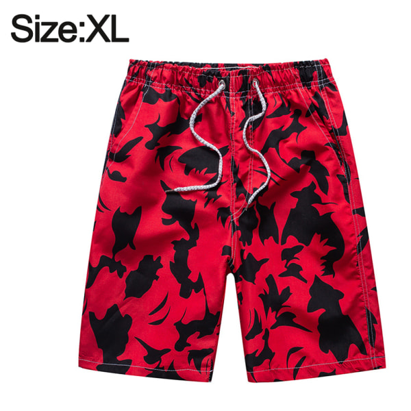 Summer men's loose large swimming pants beach pants men's