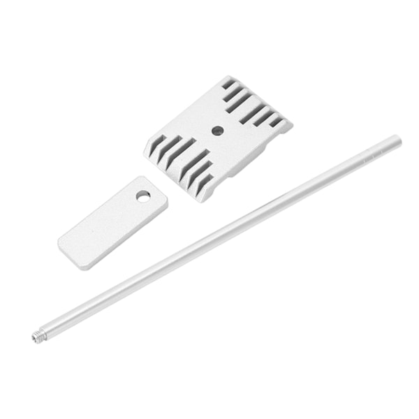 RC Bil Domkraftsstativ Aluminiumlegering Justerbart Stabilt Stöd RC Bil Arbetsställ för RC Modellbil Silver