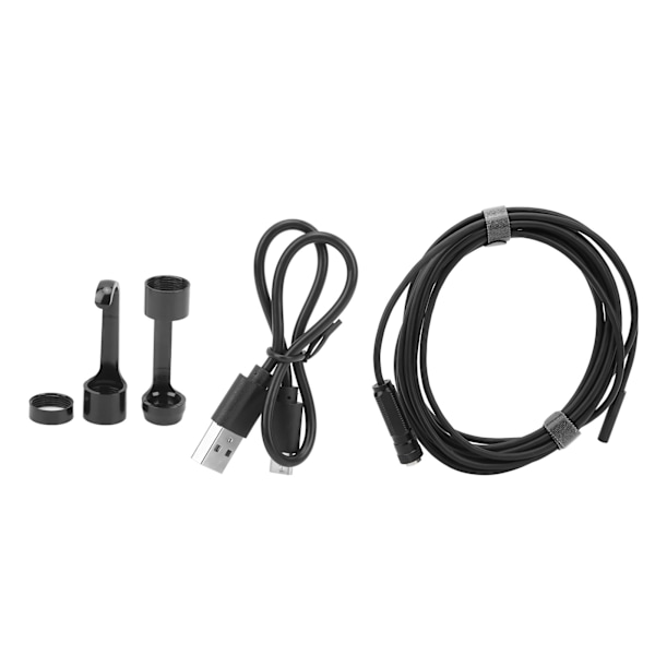 8mm Dubbel Lins Industriell Endoskop med 4.3 tum 1080P LCD-Skärm 9 Ljus för Rörinspektion 2 m / 6.6ft