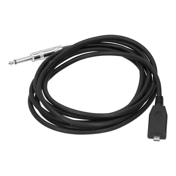 Elektrisk Gitarkabel TYPEC til 6,35 mm USB 2.0 Opptaksgitar Instrumentkabel (2 meter)