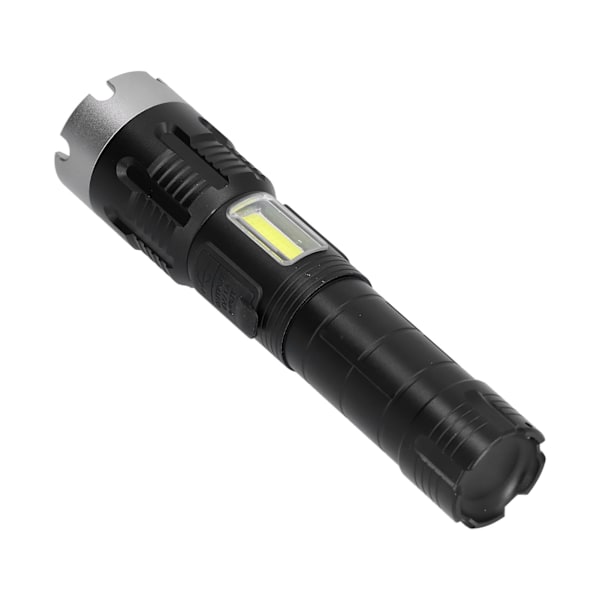 P70 Multifunktionell Ficklampa LED USB-Laddning COB Sidoljus Ficklampa för Utomhusbelysning