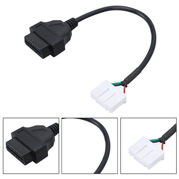 16-bens til 20-bens Diagnostisk Adapterkabel OBD2 Detektorledning Fejlfinding Værktøj Udskiftning til Tesla Model S Model X