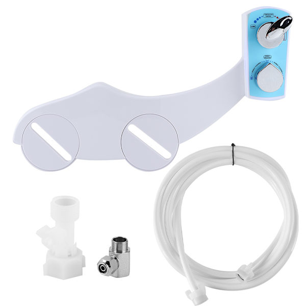Ikke-elektrisk bidet-sprøyte for toalettsete, varmt og kaldt vann, USA