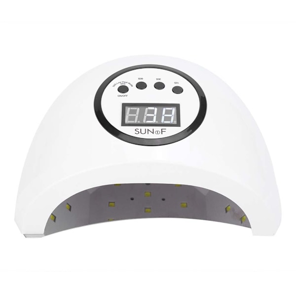 48W LED Nagellampa Gellackstorkare Snabb Torkande Nagelkonstmaskin 100-240V (EU-kontakt)