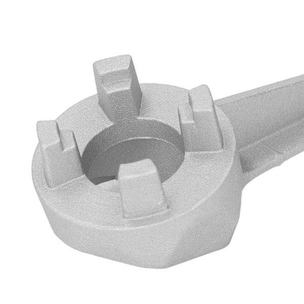 Trommeløkkel i aluminium, 27 cm lang, for åpning av lokk, for 10, 15, 20, 30, 55 gallon