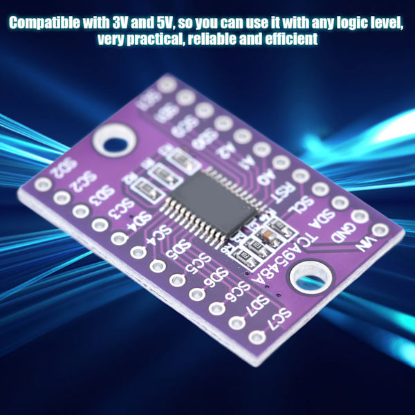5 st Dev-kort 1 till 8-kanals IIC-utbyggnadsmodul TCA9548A Set Kit för DIY
