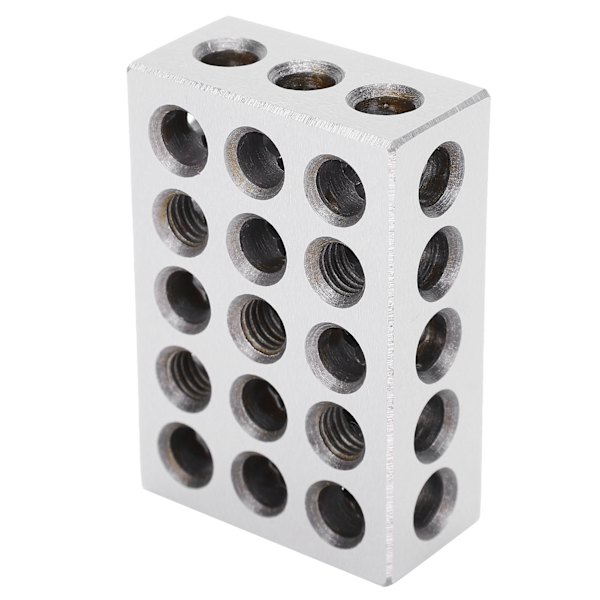 1 Par 1‑2‑3 Blokker 23 Hull Matchet 0,0002 tommer Maskinist 123 Jig Ultra Nøyaktighet Industriforsyning