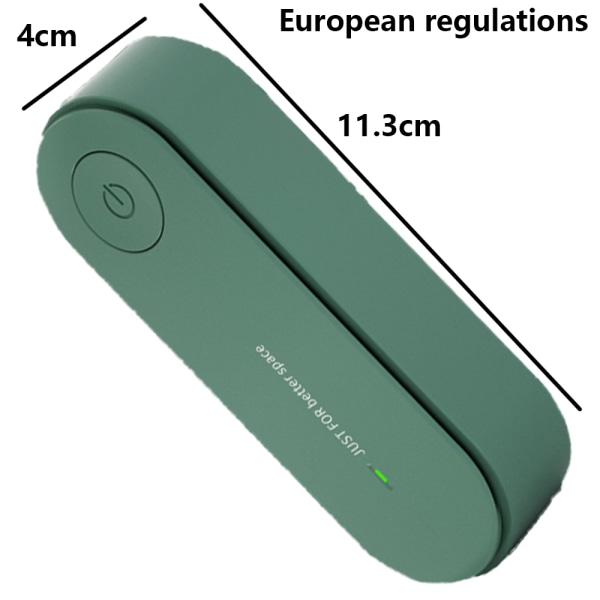 Plug-in mini bærbar luftrenser-EU (grønn)