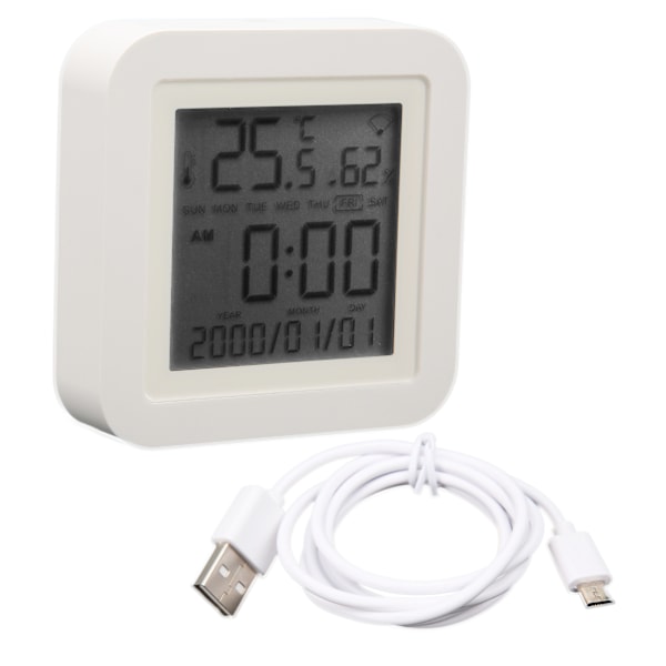 TH06 WIFI Smart Termometer Hygrometer Sensor Digital Temperatur Luftfugtighedsmåler til Indendørs