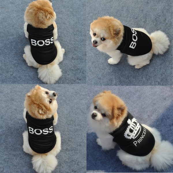Koiran paidat Lemmikkien vaatteet, 3kpl Puppy Vest T-paita Hihaton