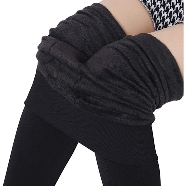 Vintervarme, elastiske tights med ullfôr for kvinnerVintervarme, elastiske tights med ullfôr for kvinner